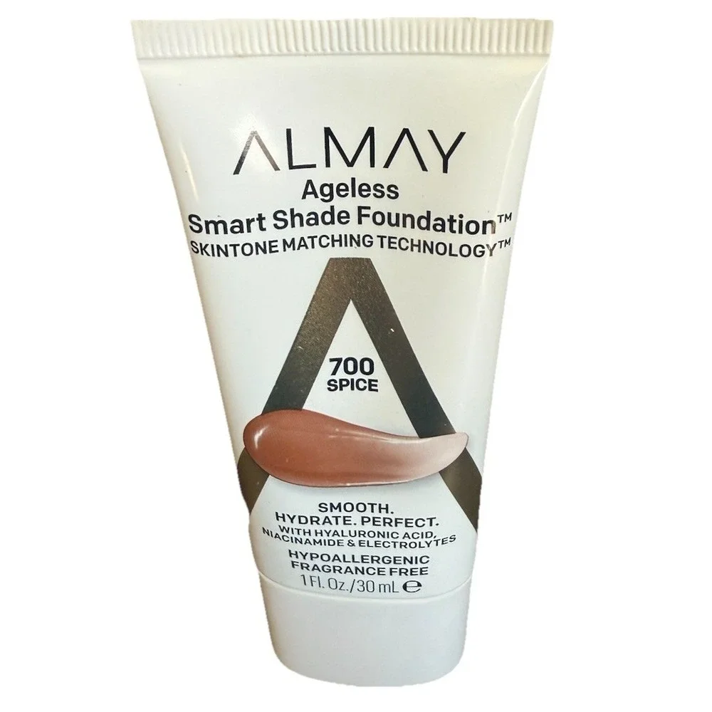 Almay Ageless Smart Shade Foundation, 700 Spice hypoallergenic